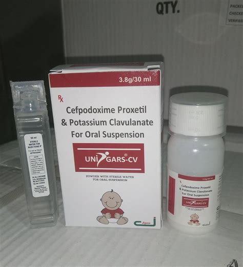 Cefpodoxime Proxetil Clavulanate For Oral Suspension At Rs 200 Bottle