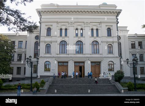 Tbilisi State University Georgia Stock Photo Royalty Free Image