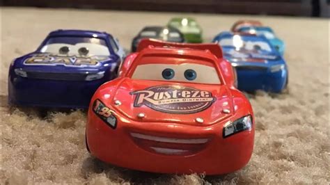 Cars 3 Stop Motion Race Hd Lightning Mcqueen Vs Jackson Storm Youtube