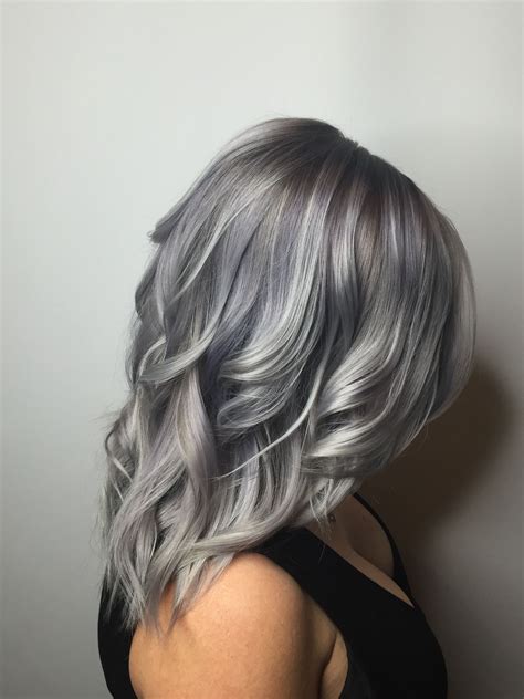 Pin By Deanna Hicks On Pretty Hairstyles Long Silver Hair Silver