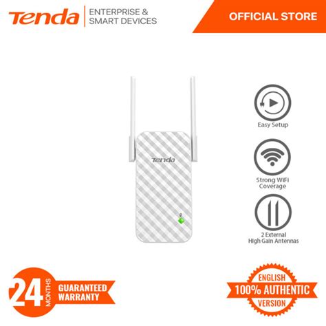 Tenda A9 N300 Universal Wifi Extender Wireless Repeater Signal LED