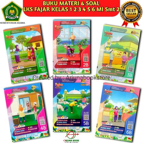 jual buku lks fajar latihan soal kelas       mi semester