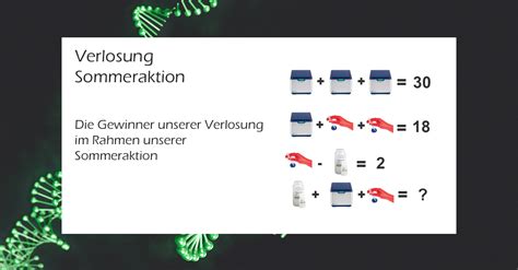 Verlosung Sommeraktion News Biozym Scientific Gmbh