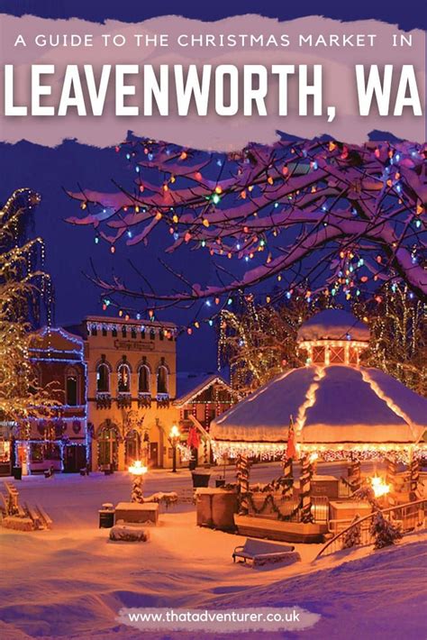 2022 guide to leavenworth wa christmas market – Artofit