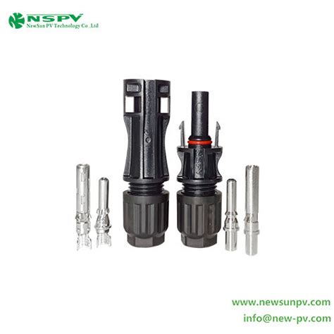 Ip68 Waterproof 1500vdc Solar Cable Connectors 60a Mc 4 Connectors At