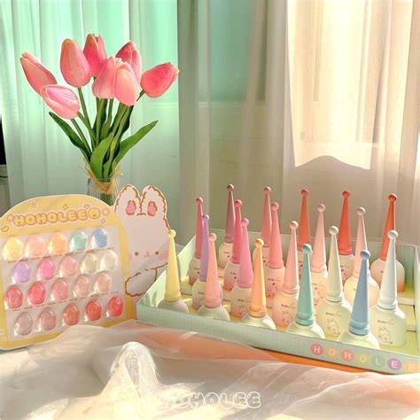 Sơn gel Hàn Quốc sơn móng tay gel cao cấp sơn thạch HoHoLee First Story màu nude pastel full