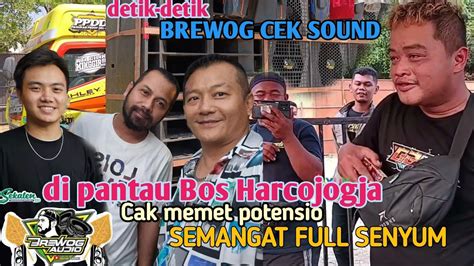 Gak Mau Ketingalan Momen Pertama Kali Brewog Audio Cek Sound