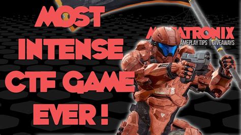 MOST INTENSE CTF GAME EVER Halo 4 Capture The Flag Gameplay