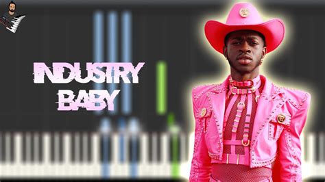 Lil Nas X And Jack Harlow Industry Baby Instrumental Piano