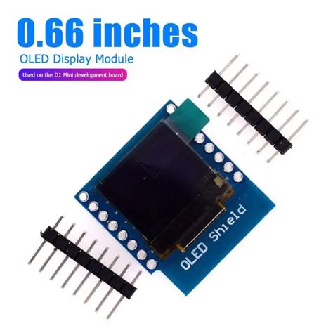 Hiletgo Oled Wemos D Mini Oled Shield With I C Iic X Pixels