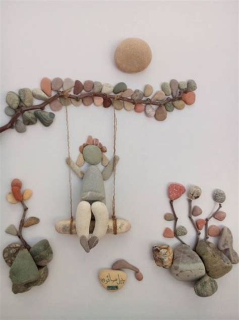 40 Handy Rock And Pebble Art Ideas For Many Uses Bored Art Rock Art