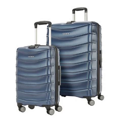 Samsonite Amplitude Hardside Set 2 Piece Blue Konga Online Shopping