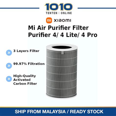 Xiaomi Mi Smart Air Purifier 4 Series Filter Air Purifier 4 Air