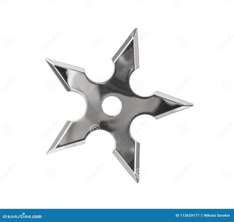 Ninja star shuriken stock image. Image of karate, metal - 113659177