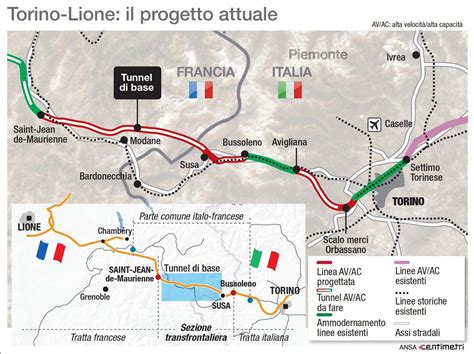 Tav Il Tracciato I Costi I Numeri Del Treno Torino Lione