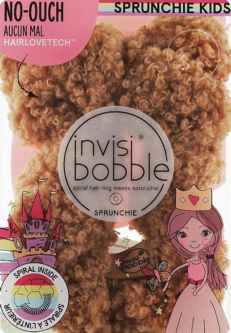 Invisibobble Kids Sprunchie Teddy Gumka do włosów scrunchie brązowa