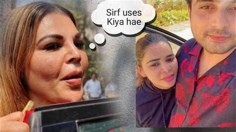 Rakhi Sawant Kaha Ke Tanu Chandel Ne Sirf Adil Khan Durrani Ko Fame Use