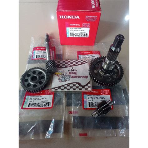 Jual Gigi Rasio Set Koj Gear Garda Set Honda Genio Beat Deluxe Scoopy