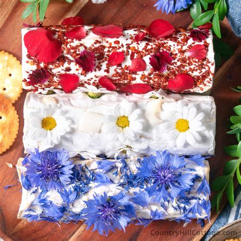 Patriotic Goat Cheese Logs