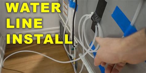 Install Ice Maker Water Line Step By Step Guide