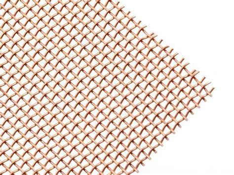 Copper Wire Mesh Screen System - Woven, Expanded