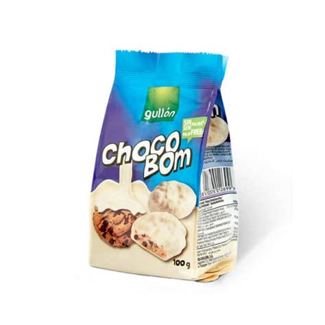 Galletas Choco Bom Chocolate Blanco Gullón