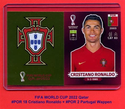 Cristiano Ronaldo Panini Sticker Wm Qatar Acheter Sur Ricardo