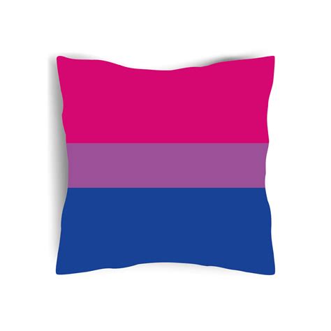 Bisexual Pride Cushion Flags And Flagpoles