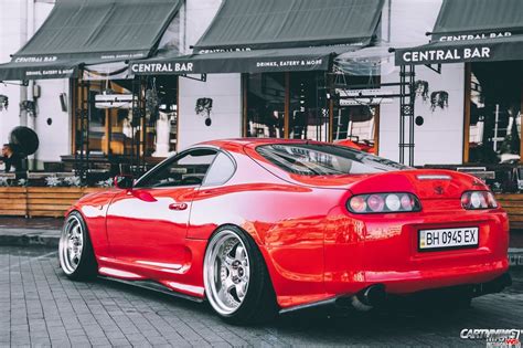 Modified Toyota Supra, rear