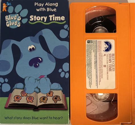 Blues Clues Story Time Vhs Nick Jr Nickelodeon Steve Orange Tape Sexiz Pix Sexiezpix Web Porn