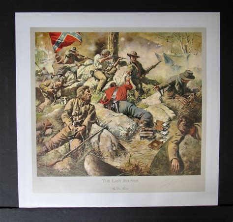 Don Troiani The Last Rounds Collectible Civil War Print Mint Print Ebay