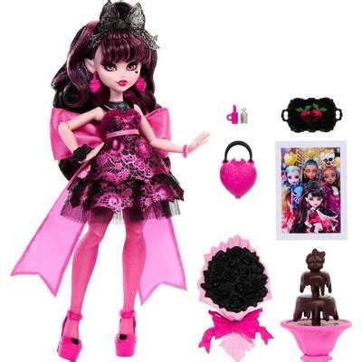 Monster High Draculaura Fashion Doll In Monster Ball Party Dress With