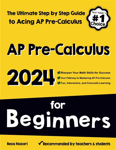 AP Pre Calculus For Beginners The Ultimate Step By Step Guide To Acing