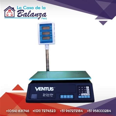 Balanza Ventus B40T De 40 Kilos Para Mercados