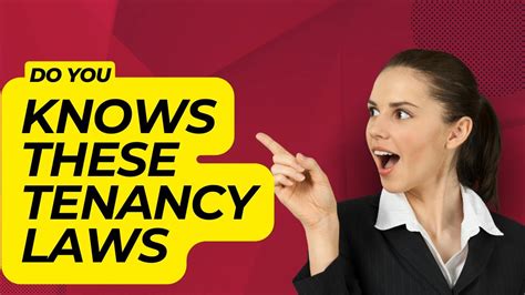 6 Things You Need To Know About US TENANCY LAWS YOU MUST KNOW Tenant