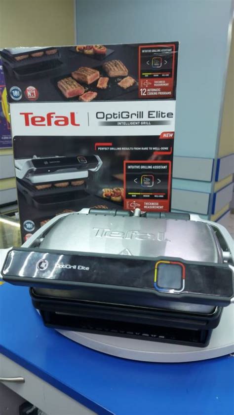 Гриль Tefal optigrill elite gc750d30,артикул 01-200107622 :: Техноскарб
