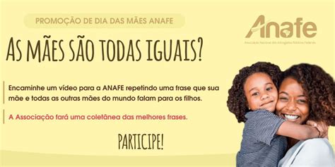 Anafe Lan A Concurso De Frases Em V Deos Sobre O Dia Das M Es