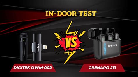 Digitek Vs Grenaro Wireless Mic Digitek Dwm Vs Grenaro J