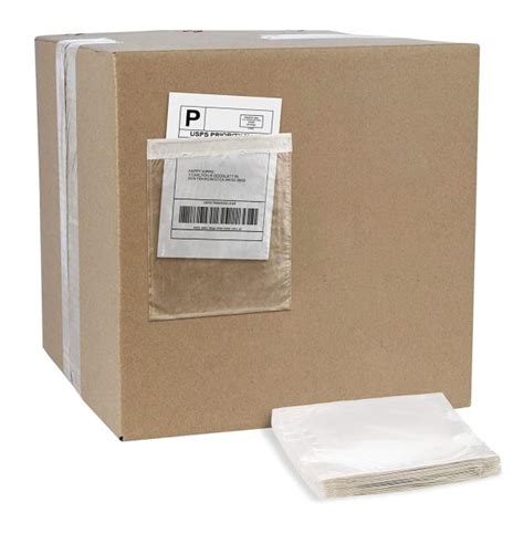 Dropship Packing Slip Envelope Pouches 7 X 10 Pack Of 1000 Clear