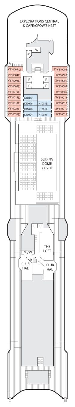 Zuiderdam Deck Plans