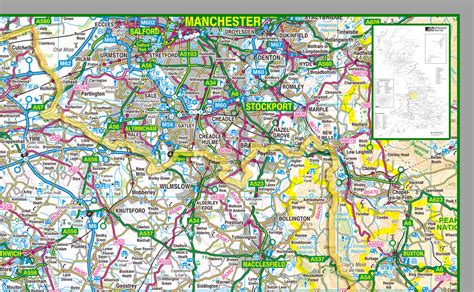 Cheshire County Map I Love Maps