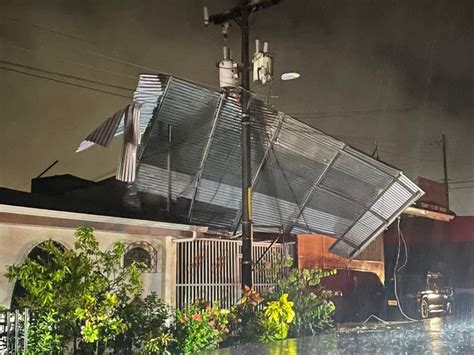 Fuertes Lluvias Provocaron Inundaciones Ca Da De Rboles Y Hasta