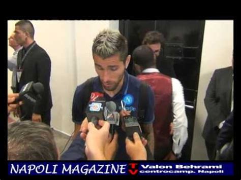 Milan Napoli 1 2 Le Interviste A Behrami E Britos In Mixed Zone YouTube