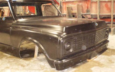 Fiberglass Chevrolet 72 Chevy Regular Cab Truck Auto Parts Fiberglass Hoodsfendersdoorsbodys