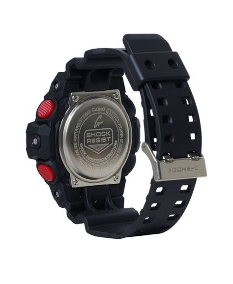 G Shock Mens Two Hand Quartz Black Resin Strap Ana Digi Watch 534mm