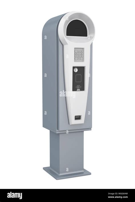 Parking Meter Isolated Stock Photo - Alamy