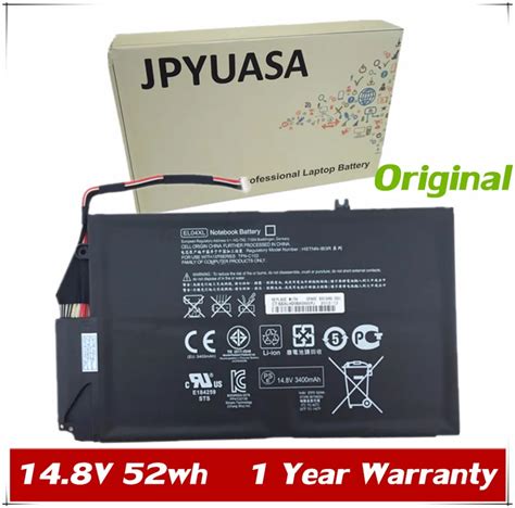 Aliexpress Buy Jpyuasa V Wh El Xl Laptop Battery For Hp