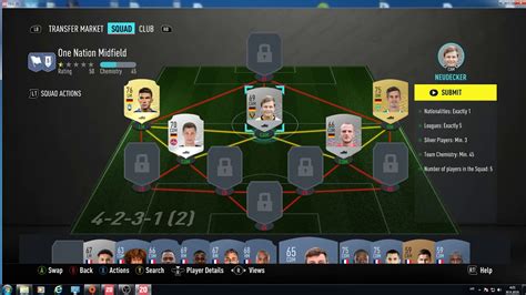 Fifa 20 Sbc League And Nation Basic One Nation Midfield YouTube