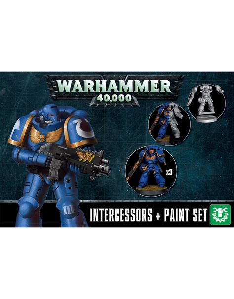 Games Workshop Warhammer Assault Intercessors Paint Set