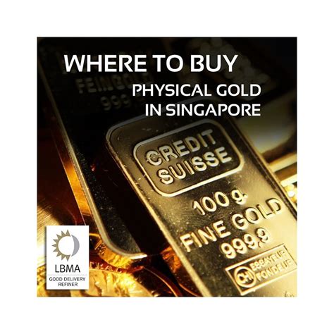 Where To Buy Physical Gold In Singapore